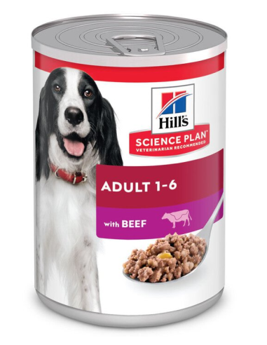 HILLS SP perro adulto ternera lata...