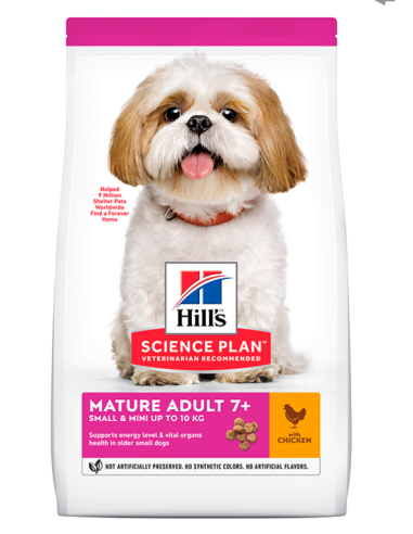 HILLS SP perro mature mini 3 kg