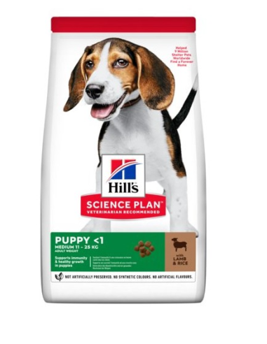 HILLS SP perro puppy cordero y arroz...