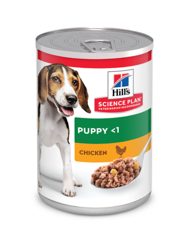 HILLS SP perro puppy pollo lata 370 gr