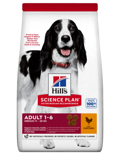 HILLS SP perro adulto medium 14 kg