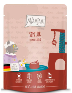 MJAMJAM gato senior ternera...