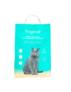 FREECAT arena soja lavanda 6 L