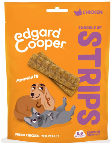 EDGARD&COOPER perro snack tiras de...
