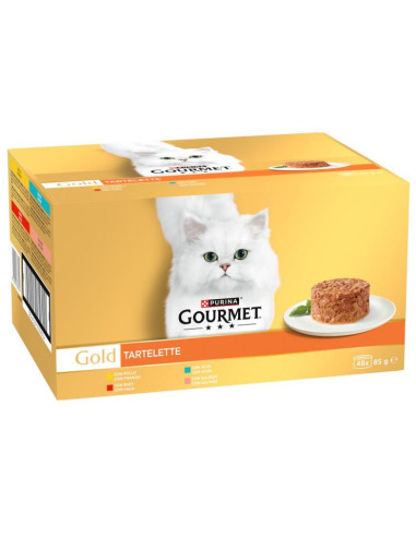 GOURMET gato Gold tartelette 48x85 gr