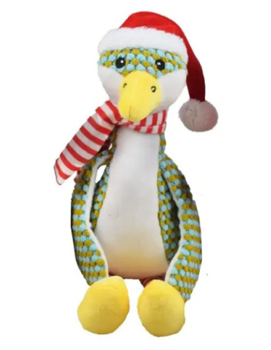 FREEDOG perro juguete pato Noel azul... FREEDOG perro juguete pato Noel azul...