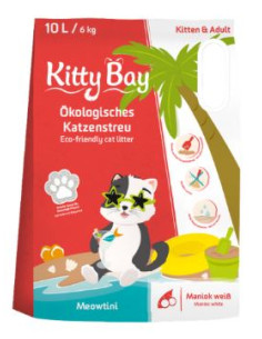 KITTY BAY gato arena...