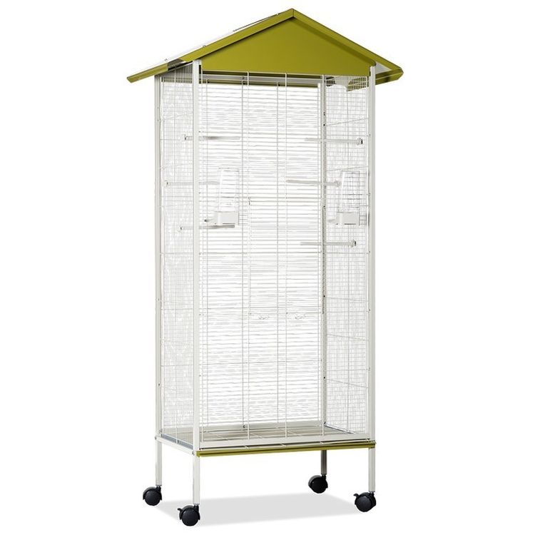 VOLTREGÁ aves pajarera 440 crema-oliva