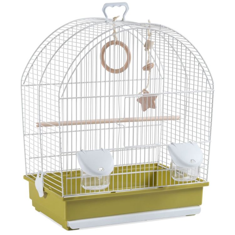 VOLTREGÁ aves jaula 642 eco crema-oliva