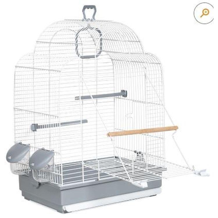 VOLTREGÁ aves jaula 647 blanca