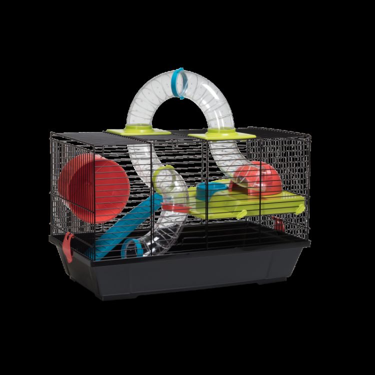 VOLTREGÁ hámster jaula 938 negra