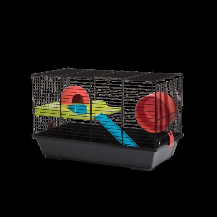 VOLTREGÁ hámster jaula 948 negra