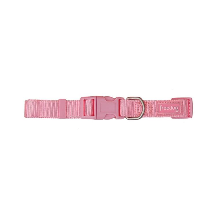 FREEDOG perro collar basic rosa