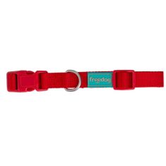 FREEDOG perro collar basic rojo 10 mm