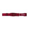 FREEDOG perro collar basic granate 10 mm