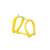 FREEDOG perro arnes basic amarillo 10 mm