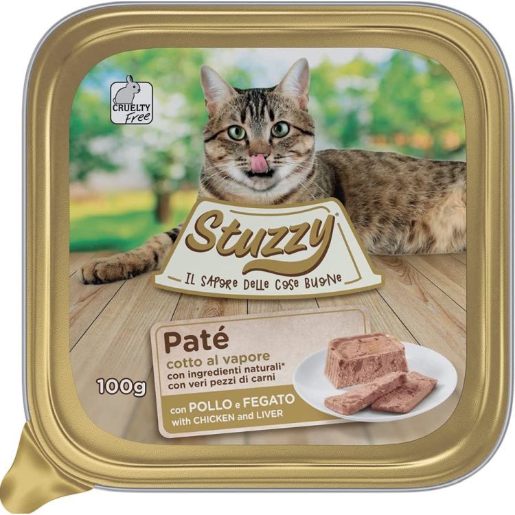 MR.STUZZY gato adulto pollo con higado tarrina 100 gr