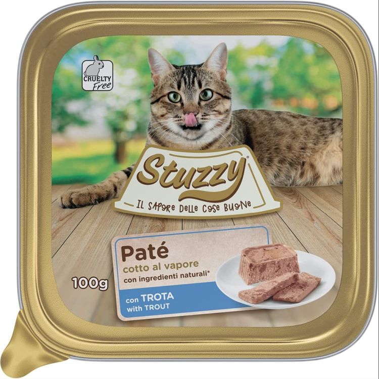 MR.STUZZY gato adulto trucha tarrina 100 gr