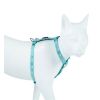 FREEDOG gato arnes reflectante azul 1x19/30 cm