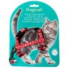 FREEDOG gato set arnes y tirador rojo 1x22/32 cm
