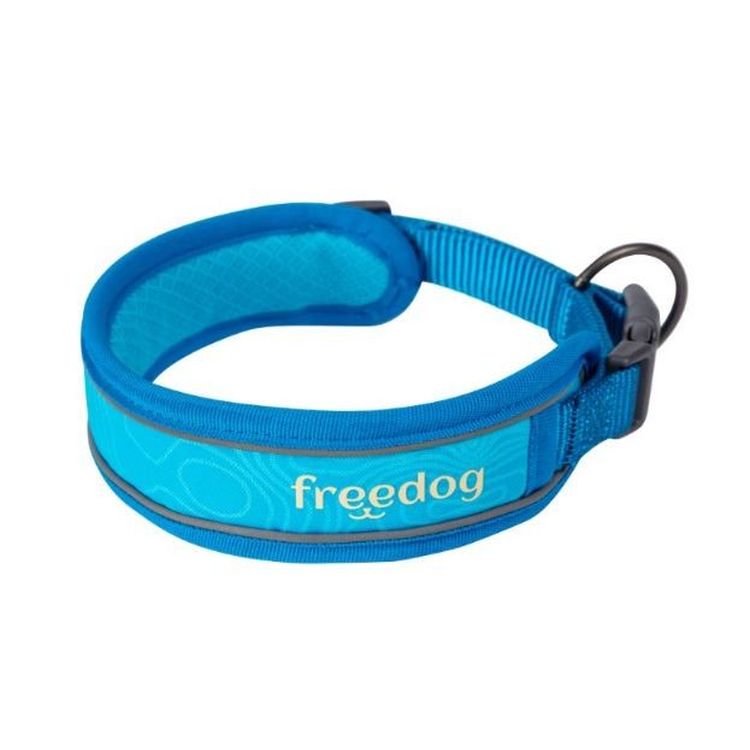 FREEDOG perro collar Cool pro tech azul