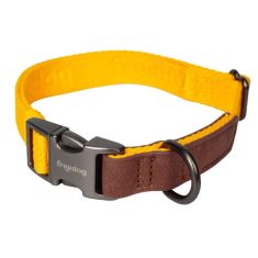 FREEDOG perro collar linum Amanecer amarillo