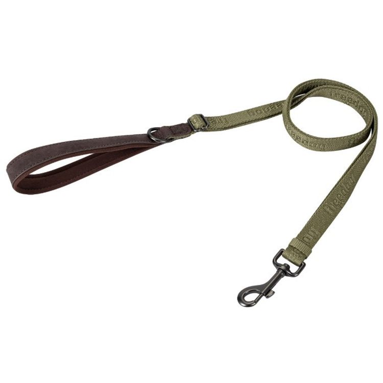 FREEDOG perro correa ajustable linum Bosque verde