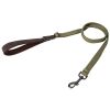 FREEDOG perro correa ajustable linum Bosque verde 2.5x120/18