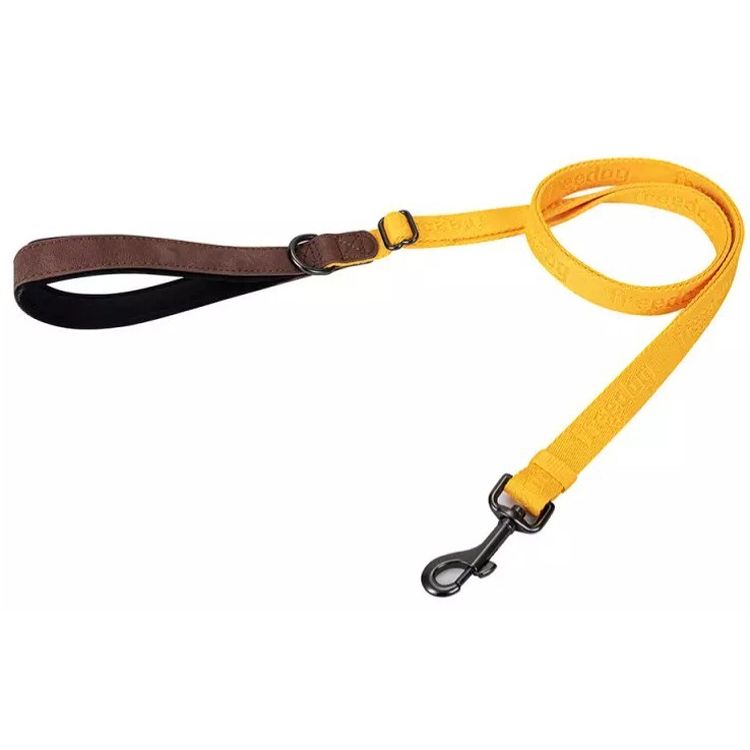 FREEDOG perro correa ajustable linum Amanecer amarillo