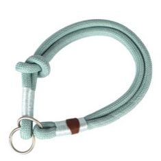 FREEDOG perro collar Craft round aguamarina