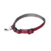 FREEDOG gato collar cascabel rojo vino 1x20/30 cm