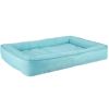 FREEDOG cuna Snooze verde 76x56x10 cm