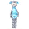 FREEDOG perro juguete mono con sonido azul 45 cm