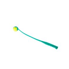 FREEDOG perro juguete lanzapelotas turquesa 65 cm