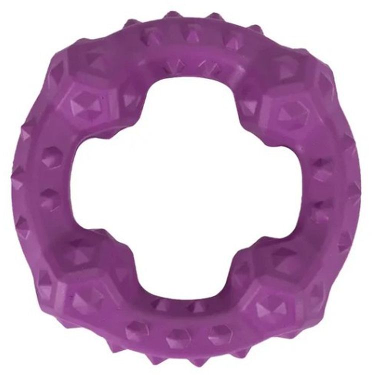 FREEDOG perro juguete goma Roundabout violeta