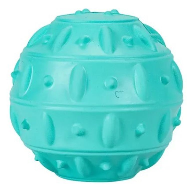 FREEDOG perro juguete pelota goma Teak