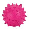 FREEDOG perro juguete goma pelota Emoji fucsia