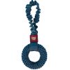 FREEDOG perro juguete mordedor Loopy tug azul 30x2.8 cm