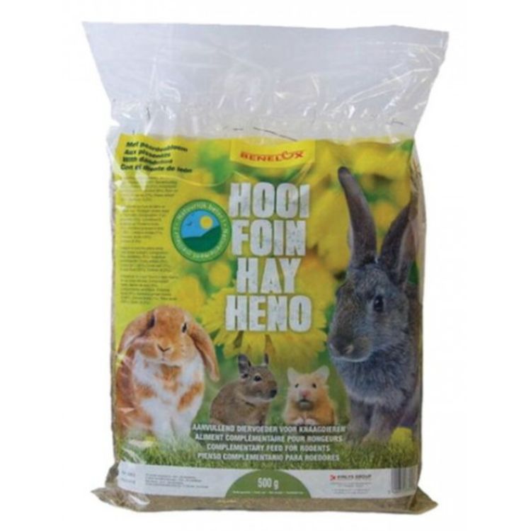 BENELUX roedores heno premium diente de león 500 gr