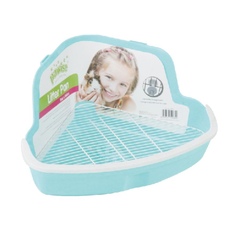 PAWISE roedor baño esquina 32x22x14 cm