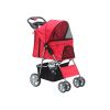 PAWISE cochecito rojo 68x46x100 cm
