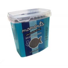 MOMENTS perro snack barritas salmon 600 gr