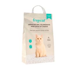 FREECAT arena natural aglomerante yuca Premium