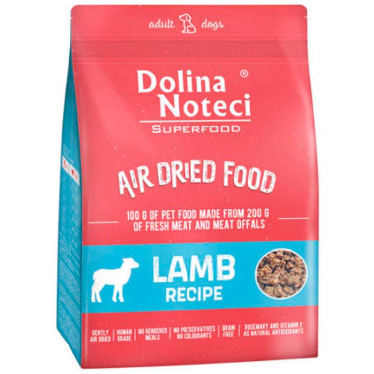 DOLINA perro Air dried grain free cordero 1 kg