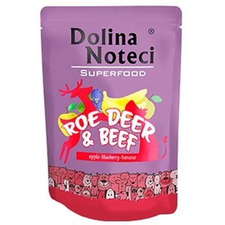 DOLINA perro venado y ternera pouch 300 gr