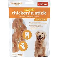 FILOUS perro snack chicken n stick 100 gr
