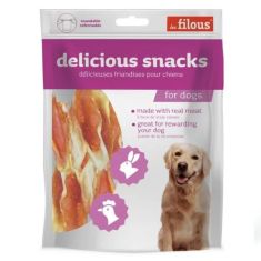 FILOUS perro snack rabbit earn chicken 80 gr