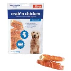 FILOUS perro snack crab n chicken 100 gr