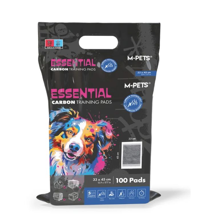 M-PETS empapadores Essential carbon activo