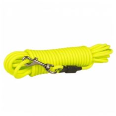 DUVO perro correa adiestramiento redonda amarilla 10 m